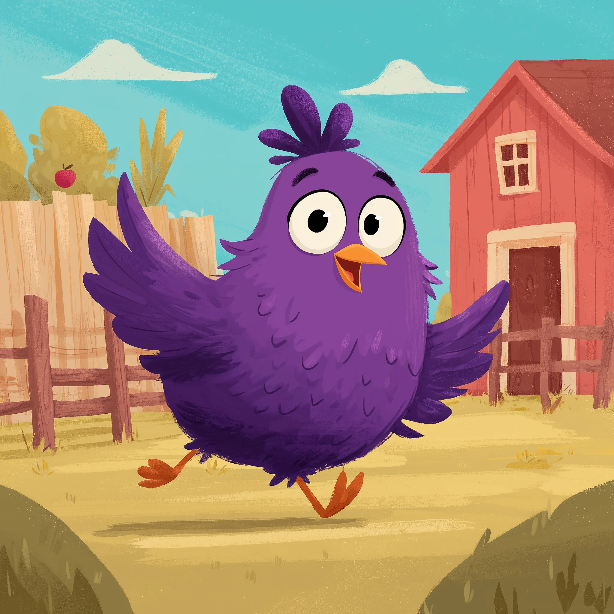 Purple Chicken Cover